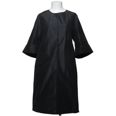 Uniqlo J+ Jil Sander, Kleid, Größe: L, Schwarz, Polyester/Seide, Sonstiges #n4L