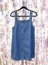 Urban Outfitters BDG Women's Blue Denim Mini Dress or Tunic Top Medium Boho Chic