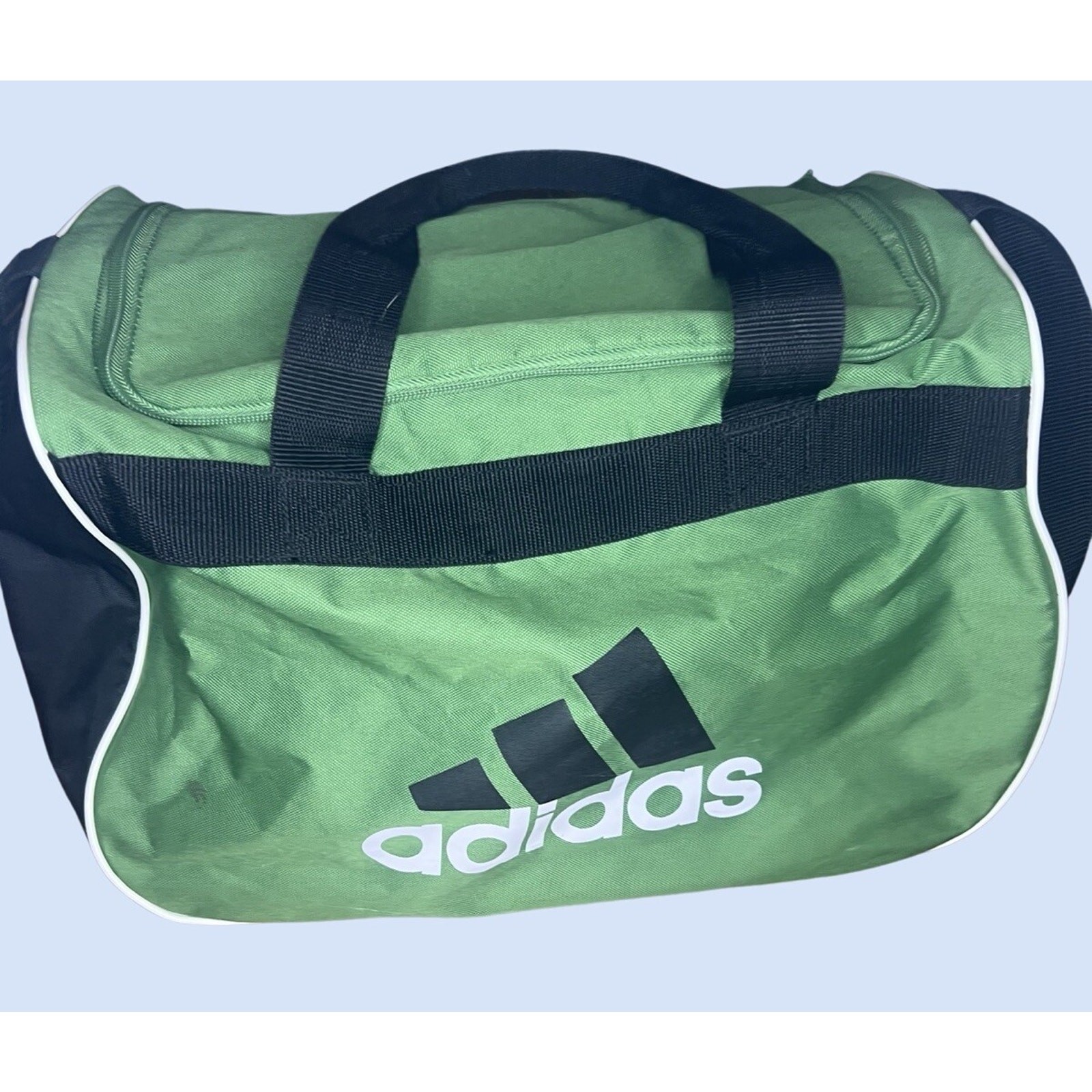 ADIDAS Sports Medium Gym/Duffle Bag, Adjustable Strap, Green| 18”x11” thumbnail 2