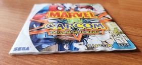 Capcom Marvel vs. Capcom Clash of Super Heroes Manual Original Manual Dreamcast