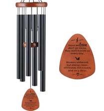 Memorial Wind Chimes for Outside, Sympathy Gift for Loss of Loved One Mom Dad...