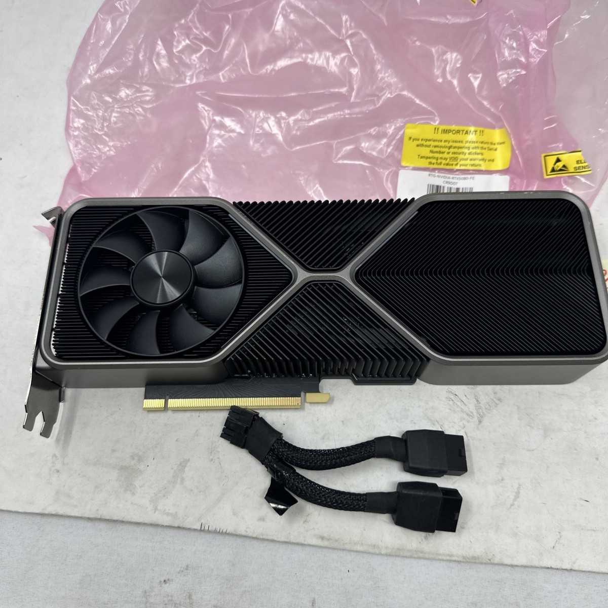 NVIDIA GeForce RTX 3080 Founders Edition 10GB GDDR6X Graphics Card
