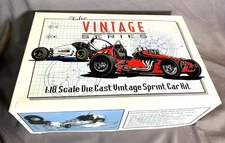 Vintage GMP Sprint Car Diecast Model Kit Vintage Series w/ Sponsor Decals 1/18