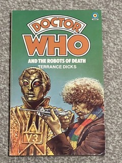 doctor who target book THE ROBOTS OF DEATH