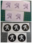 Peugeot wheel center sticker wheels