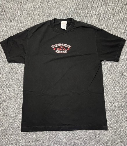 Y2K Orange County Choppers Black T-Shirt Large 2003 American Classics Motorcycle