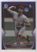 2023 Bowman Draft Chrome Purple Refractor 163/250 Camden Minacci #BDC-23 0t30