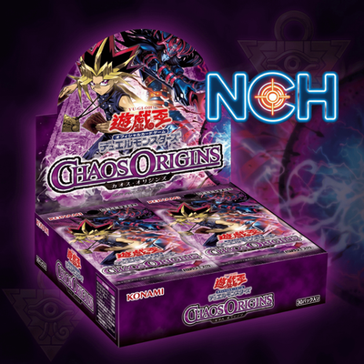 Yugioh Chaos Origins Booster Box CORI Asian OCG Japanese Factory
