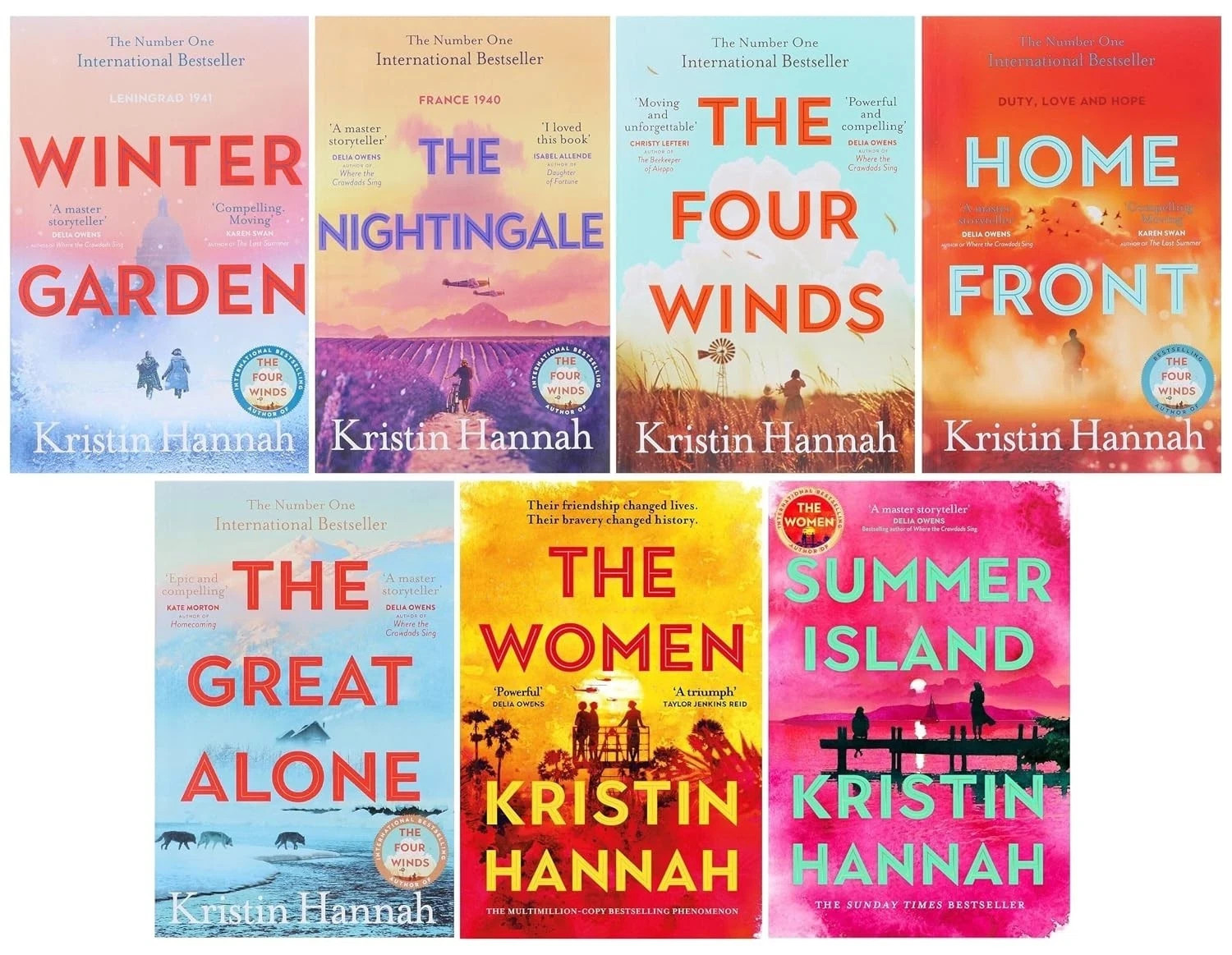 Kristin Hannah 7 Books Collection Set (Winter Garden, The Nightingale, Th | TODO - Image 7