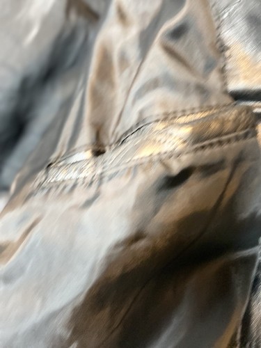 Golden Nugget Vintage 90s Maxam Leather Jacket Men Large Italian Mosaic Lambskin - Bild 21 von 22