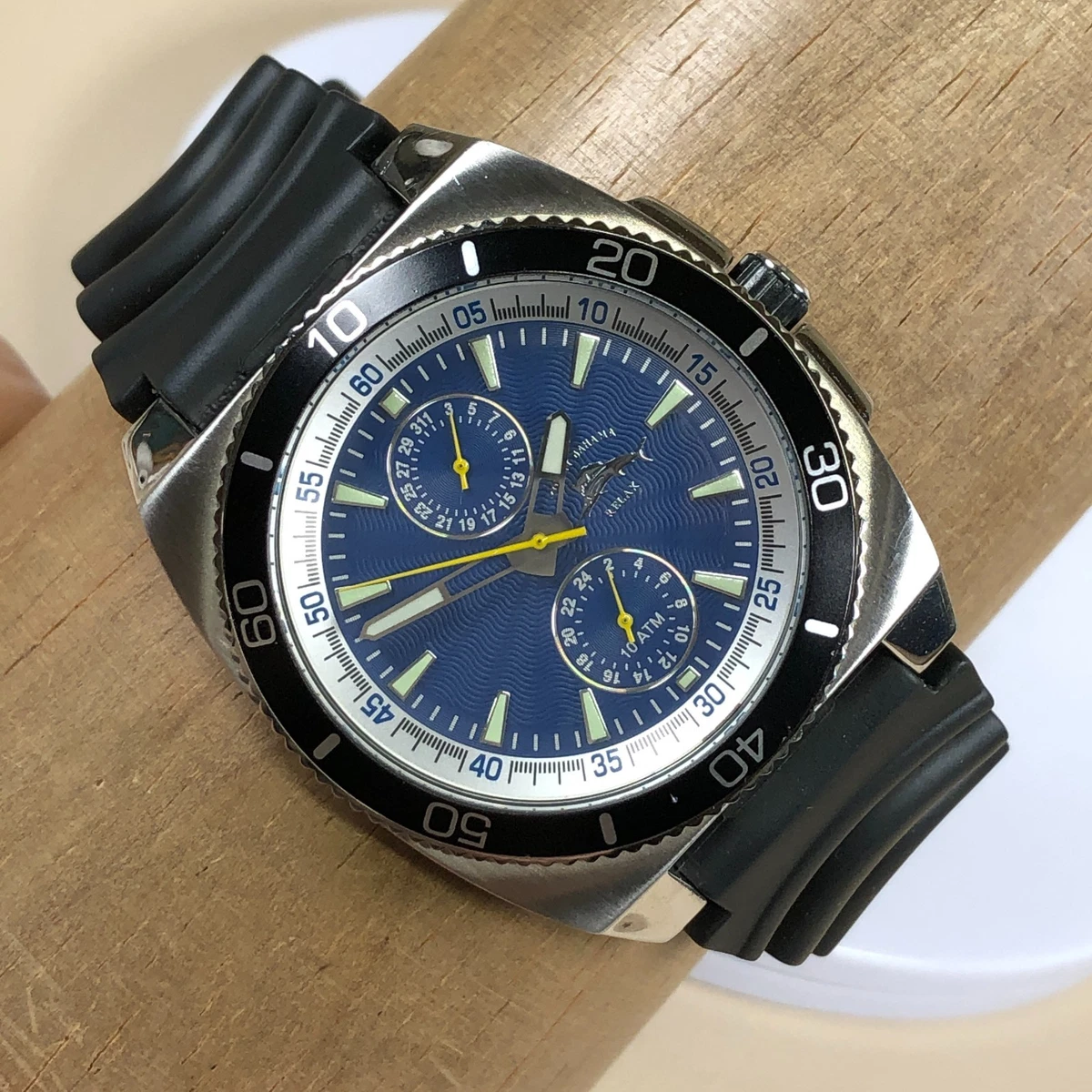  Bahama RELAX メンズ 腕時計 クォーツ　Kk Tommy Bahama Men 100 m (10 ATM) Water Resistance Wristwatches for