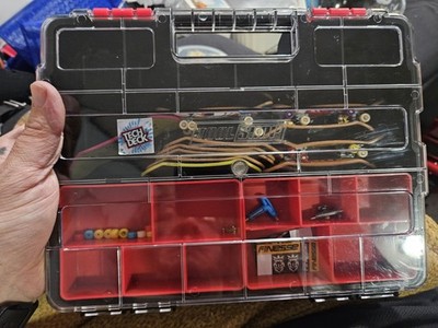 Tech Deck Fingerboard Lot of 11 & Case & Tool  Some Are Rare Collectable Unique 