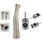 Dental 1:5 LED Fiber Optic Electric Handpiece Contra Angle / Cartridge Turbine