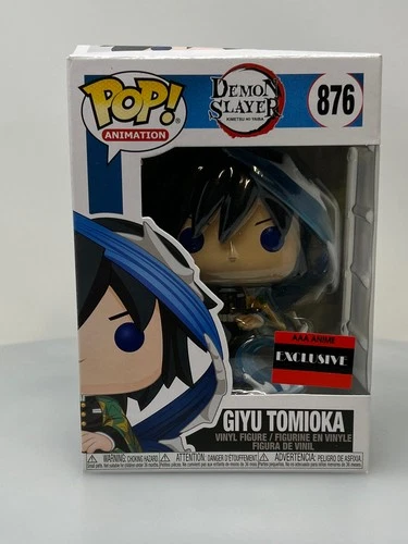 Funko POP! Animation Demon Slayer Giyu Tomioka #876 AAA Anime Exclusive NOT MINT