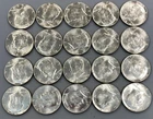 20 1964 BU US 90% Silver Kennedy 50c L24818