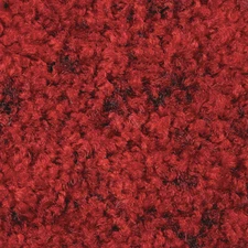 M A MATTING 100123140 ColorStar Mat, Red/Black 2' x 3', Smooth Backing