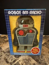 Vintage Rare Westminster Robot AM Radio (Same As Shira) 1970’s / 1980’s Works!