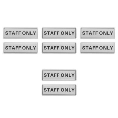 4 Pack Bürobeschilderung Türschild Namensschild Für Die Bürotür Aus Aluminium