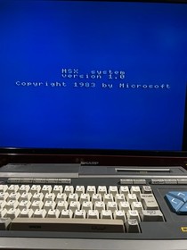 MSX DAEWOO PERFECT DPC-200 Home Computer المثالي صخر Vintage Korea Works