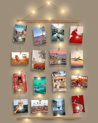 Picture Frames Collage Wall Decor, Picture Board for Photos Polariod Display 