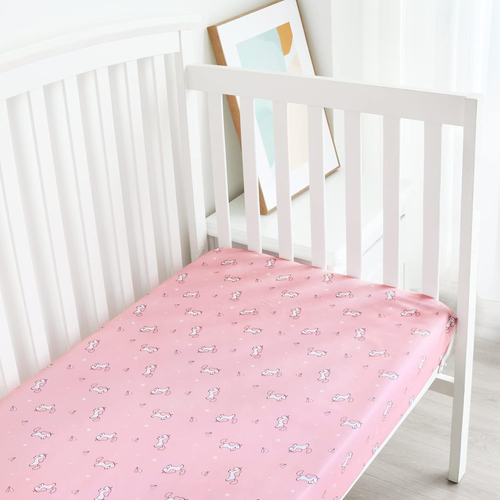 Sábanas ajustables de 52'' x 28'' para colchones estándar y para niños pequeños - Foto 7 di 12