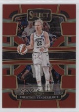 2024 Panini Select WNBA Concourse Red Prizm 20/149 Courtney Vandersloot #78 r5f