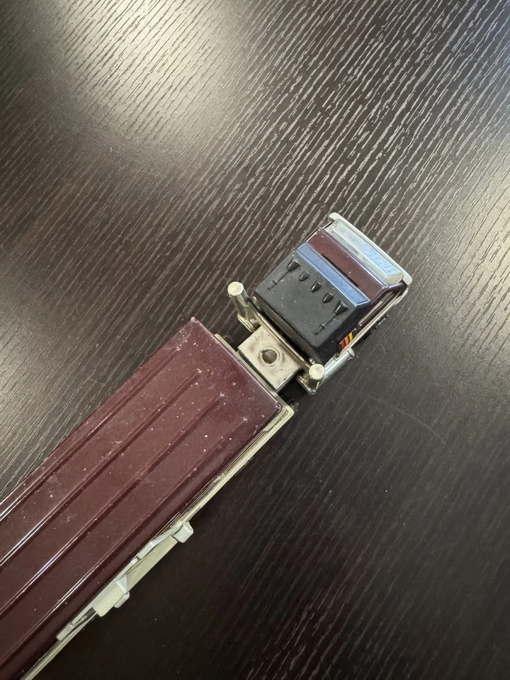 Vintage 1980s Tonka Livestock Semi Truck Cattle Trailer Brown Steel Toy 10.5” - Image 4 of 4