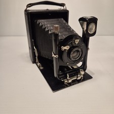 Vintage “The Cameo” Folding Camera Aldis Uno f/7.7 5.5in Lens Lukos II Shutter