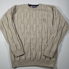 Vintage Chaps Ralph Lauren Knit Sweater Men  s Size XL Made In USA 90's