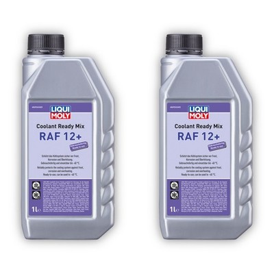2x Kühlerfrostschutz RAF 12+ LIQUI MOLY 6924 Coolant Ready Mix  Frostschutz 1
