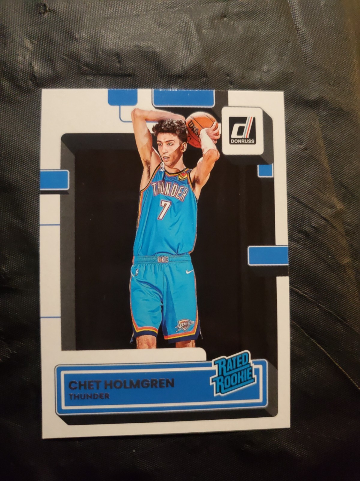 2022-23 Donruss Chet Holmgren Rated Rookie #202 (RC) Thunder