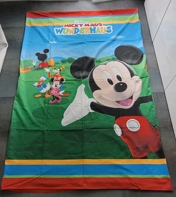 DISNEY Micky Maus Wunderhaus 2-tlg Bettwäsche 135/200cm + 80/80 cm - Bild 1 von 4