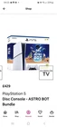 Sony PlayStation PS5 Slim Disc Astro Bot Edition 1TB White Video Game Console