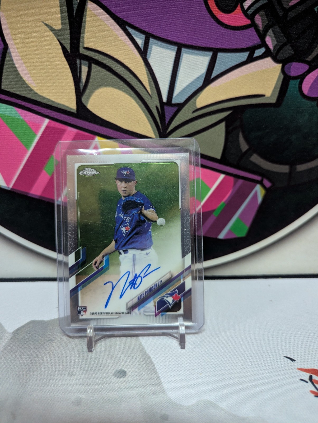 2021 Topps Chrome-Nate Pearson RC-RA-NP-Auto