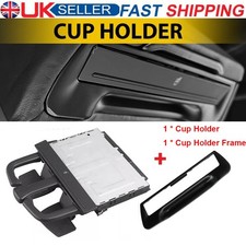 Rear Armrest Water Cup Holder Retrofit Kit 4G8863289A4PK For Audi A7 A6 C7 11-16