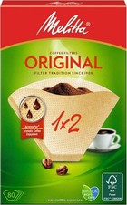 Melitta Original Coffee Filters size 1 x 2 *NOW 102*  (80 x Individual Filters)