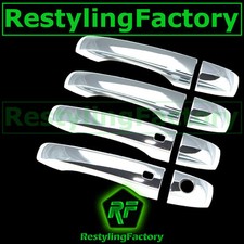 Chrome Plated 4 Door Handlesmart Hole Cover For 11-15 Chrysler 200