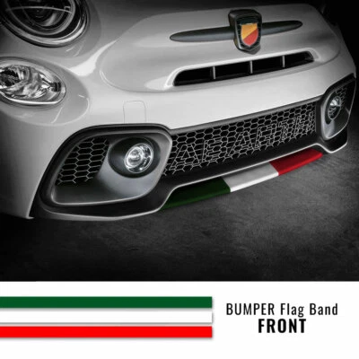 Stripes Strisce Adesive Tricolore Italia per 500 Abarth