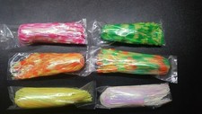 10 Pk Hole in One Silicone Mylar Skirts 2.5"  Spinnerbait Buzzbait Jigs bass 