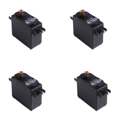 3PCS M0260 Micro RC Servo Motors - 4kg Torque, Metal Gear, Analog For Airplane, Car, Boat