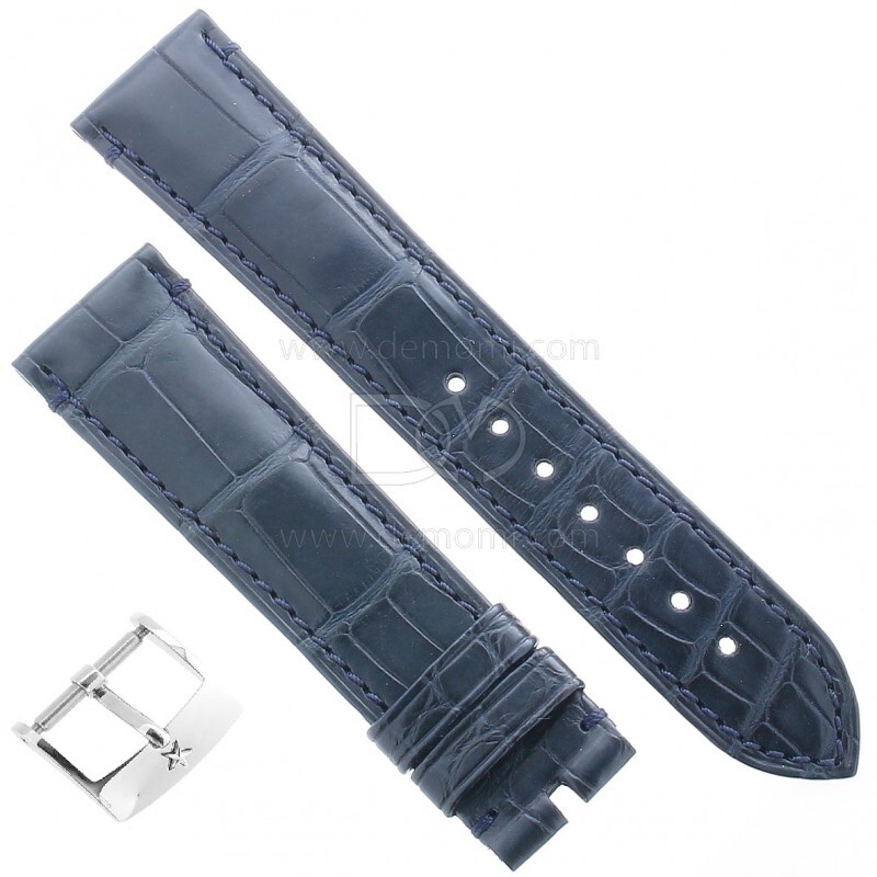 Zenith Cinturino Alligatore Blu opaco FA 21/18 El Primero