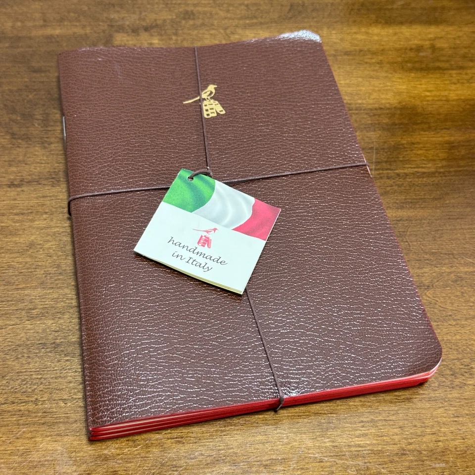 Bieffe Notebooks 5.5” X 8” Hand Made in Italy Exercise Book Set of 3 Journals - Image 2 of 4