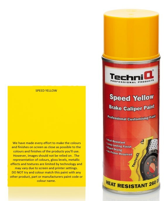 BRAKE CALIPER SPRAY PAINT YELLOW Heat Resistant Spray 400ml eBay
