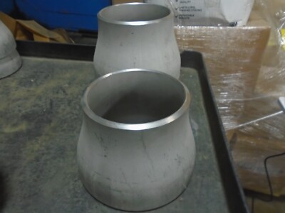 PIPE FITTING, CONCENTRIC REDUCER 8''X6'', BUTTWELD 304SS SCH 40