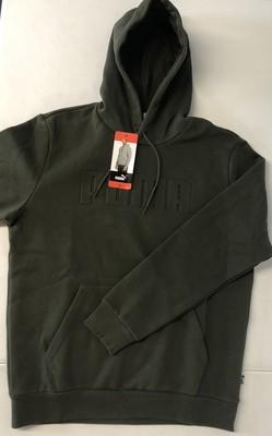 puma embossed hoodie