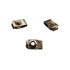 35 Pack Zhoushi World M6 Stainless Steel U-Style Clip-On Nut U-Type Fasteners