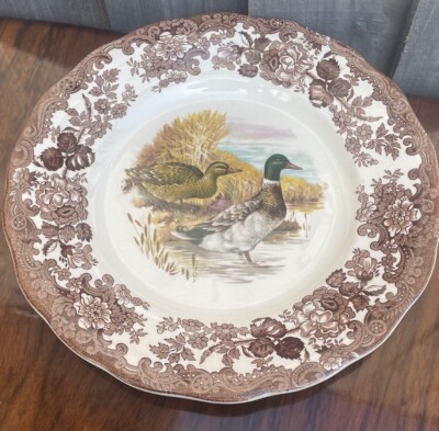 Royal Worcester Game Series Palissy Teller 