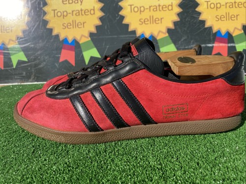 ❤️ 2013 Adidas Trimm Star London C/W OG 80,s Casual Uomo,S Scarpe da Ginnastica UK 10 - Foto 3 di 22