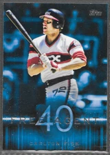 2015 Topps Free Agent 40 CARLTON FISK #F40-12 - Chicago White Sox HOF - NM/Mint