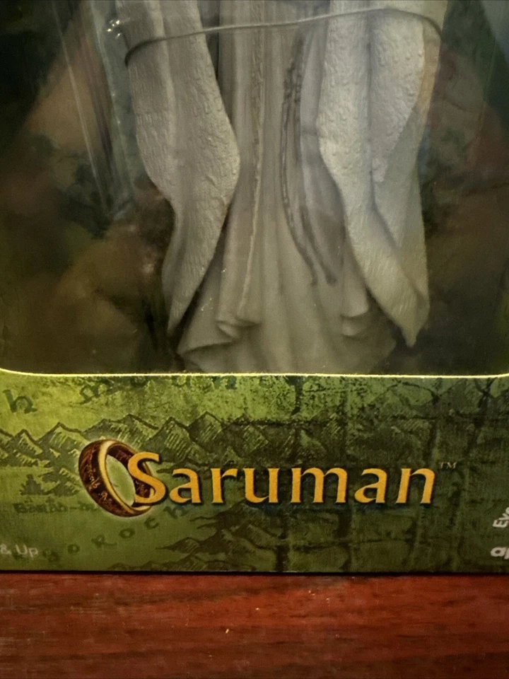 Экшн-фигурка Lord Of The Rings Fellowship of the Ring SARUMAN как новая Applause 2001  - Изображение 4 из 4